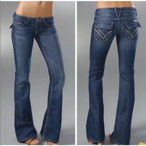 Justin Timberlake’s William Rast Low rise jeans